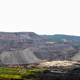 A stitched panorama of Dipka Extension mine near Hardi Bazar in Korba, Chhattisgarh, India.